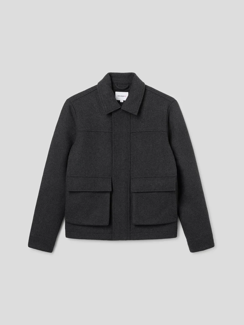 Veste casual zippée regular - L'atelier