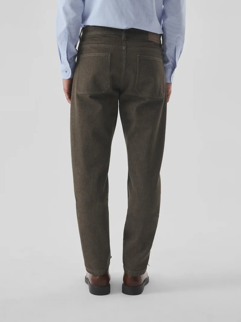 Jean couleur regular en coton