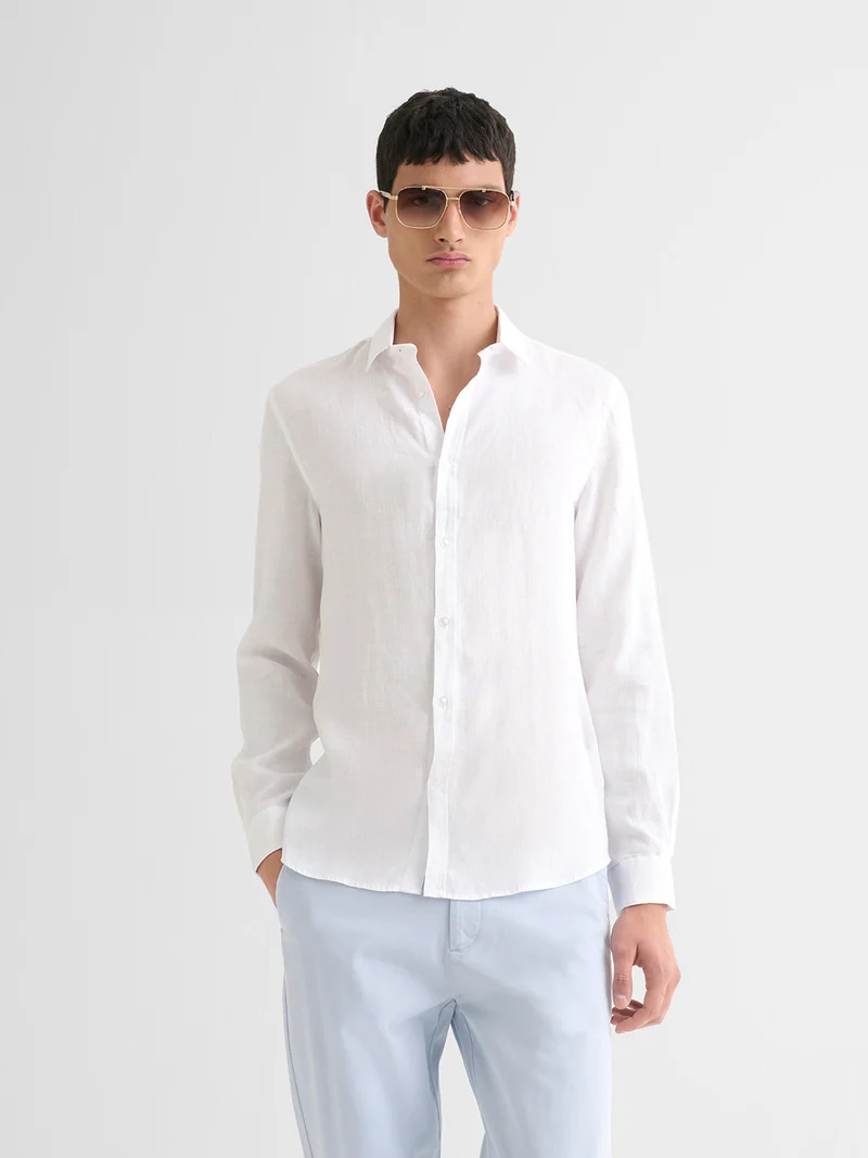 Chemise éco-responsable 100% lin