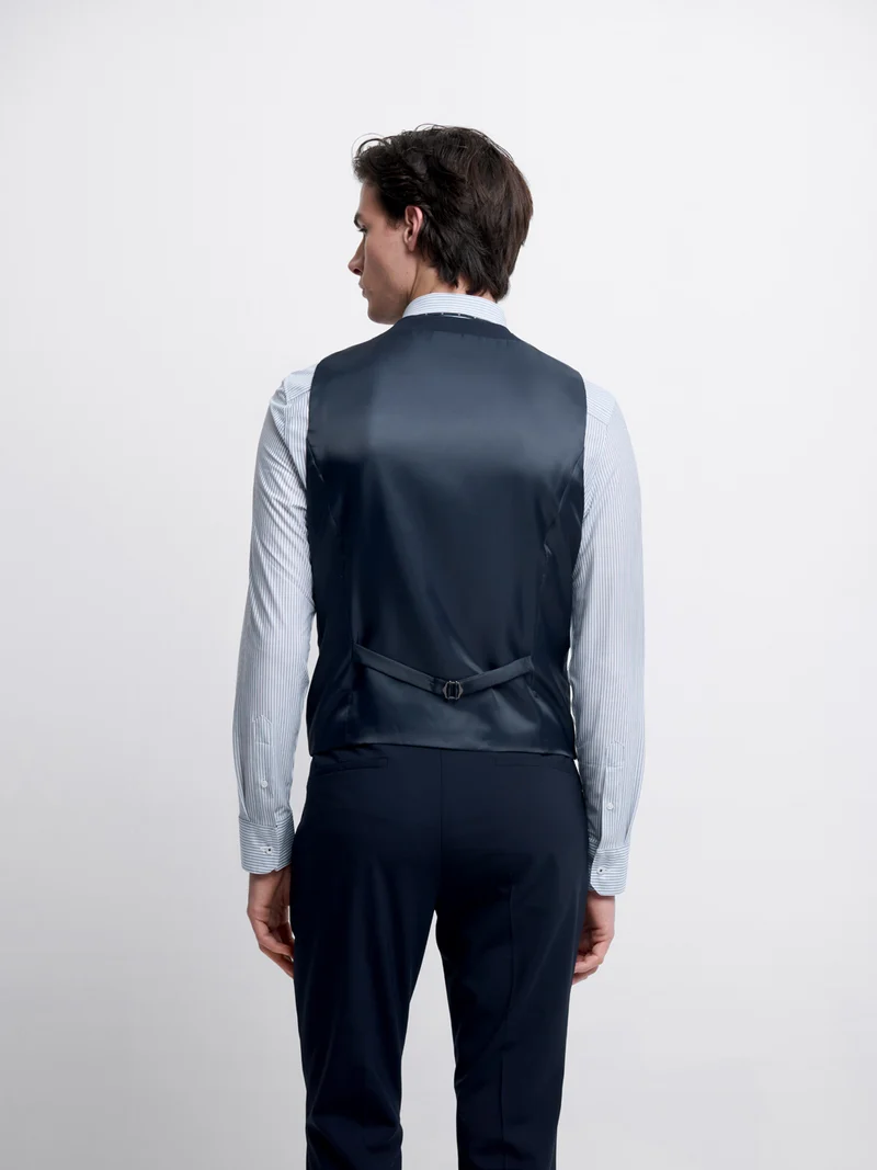 Gilet de costume en laine