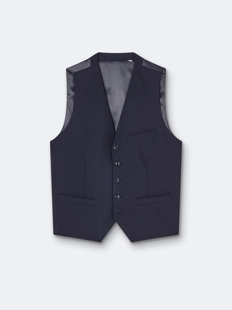 Gilet de costume en laine