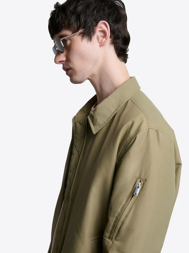Blouson bomber en coton