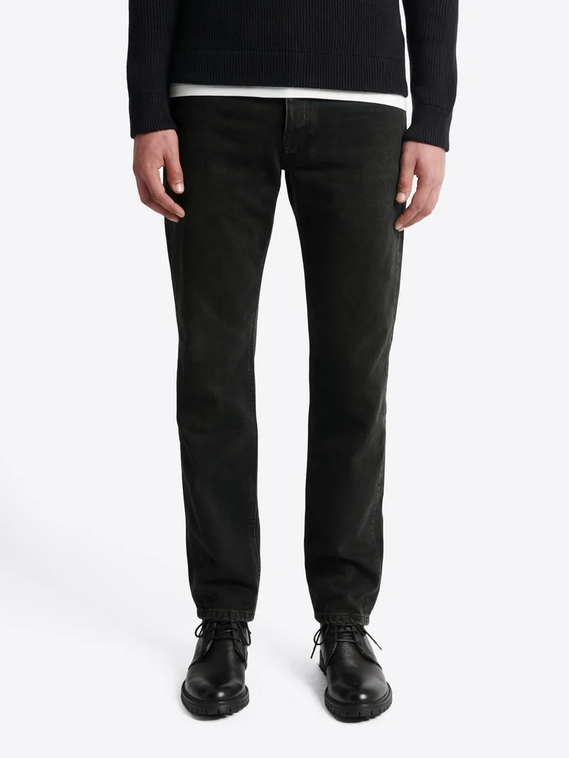 Jean couleur regular en coton