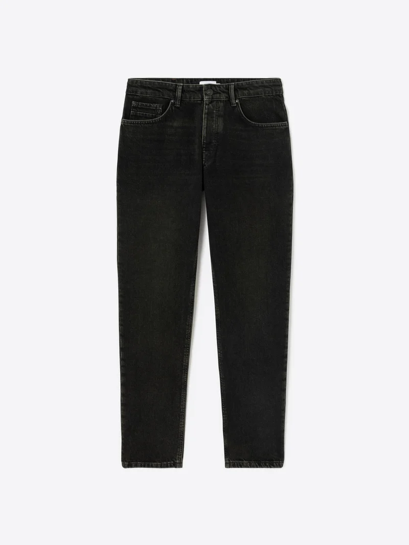Jean couleur regular en coton