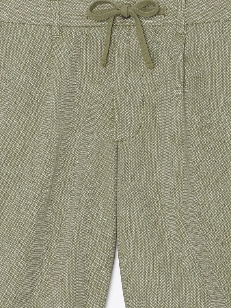 Bermuda slim taille semi-élastiquée