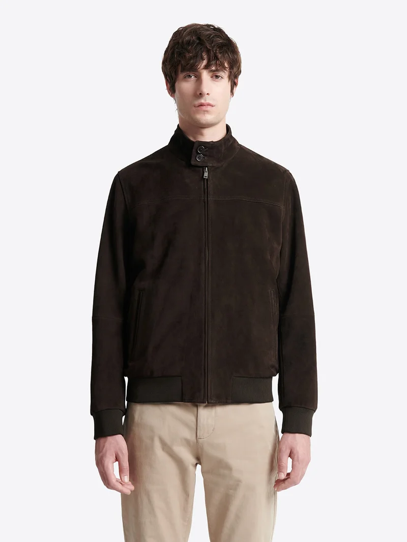 Blouson 100% cuir de chèvre