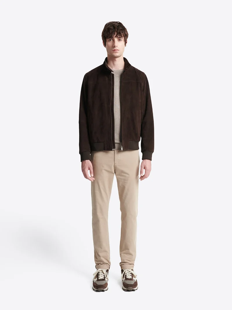 Blouson 100% cuir de chèvre