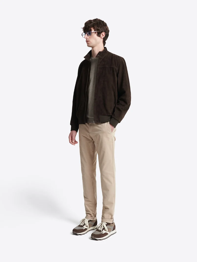 Blouson 100% cuir de chèvre