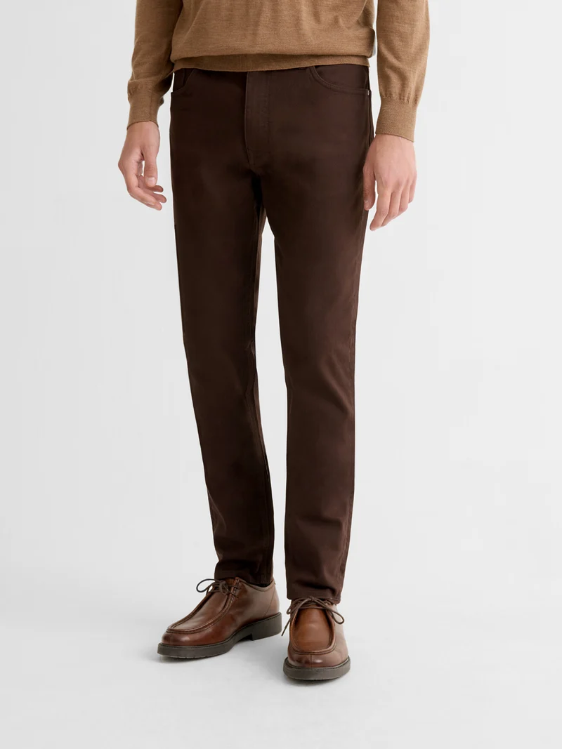 Jean couleur slim stretch