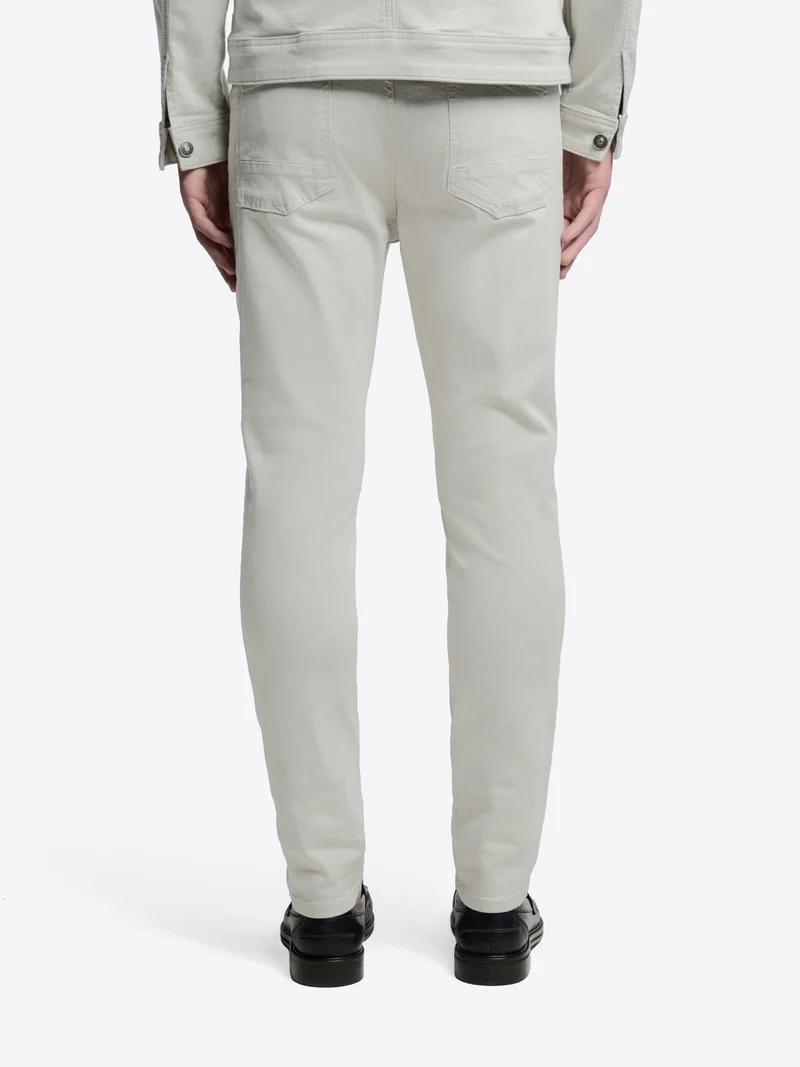 Jean couleur slim en coton stretch
