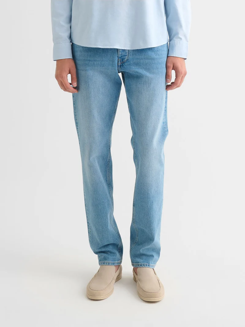 Jean denim slim stretch bleach