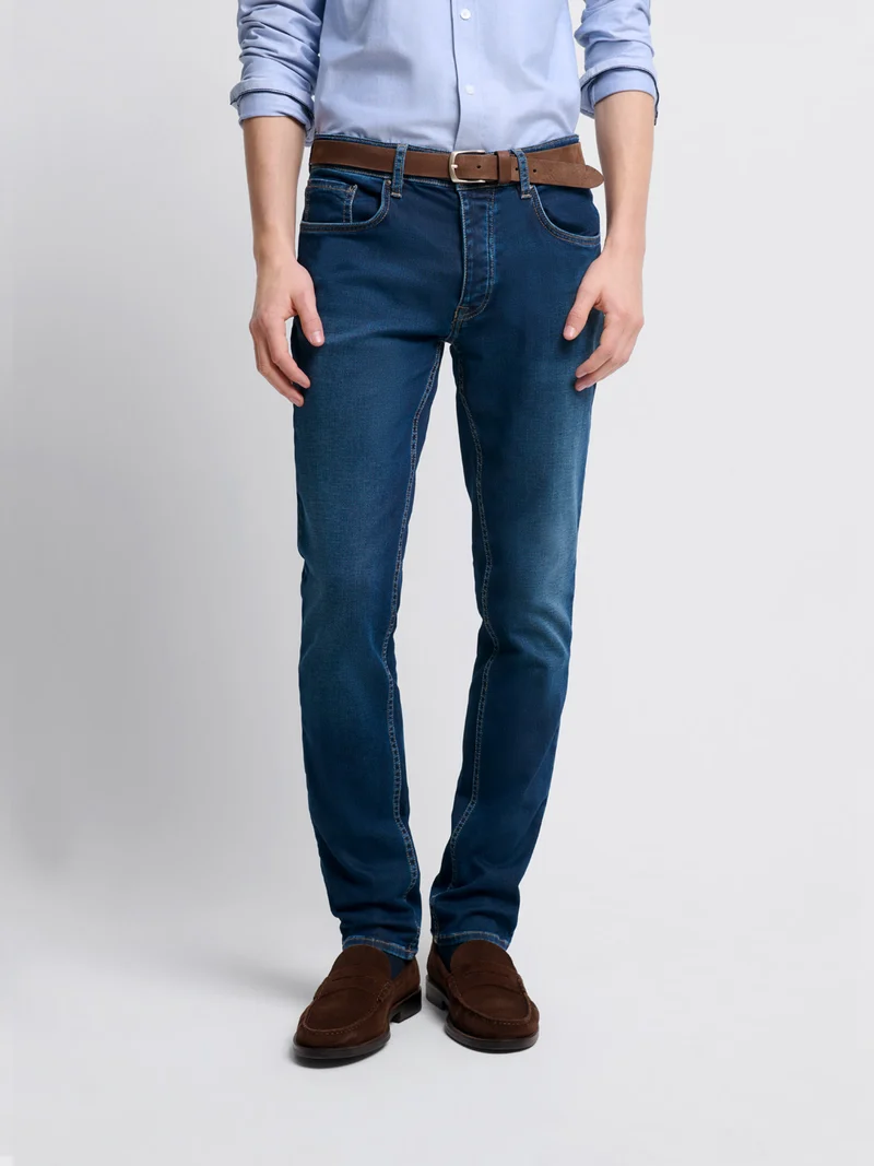 Jean denim slim stretch