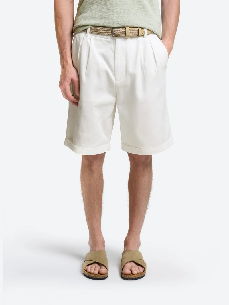 Bermuda loose fit en coton