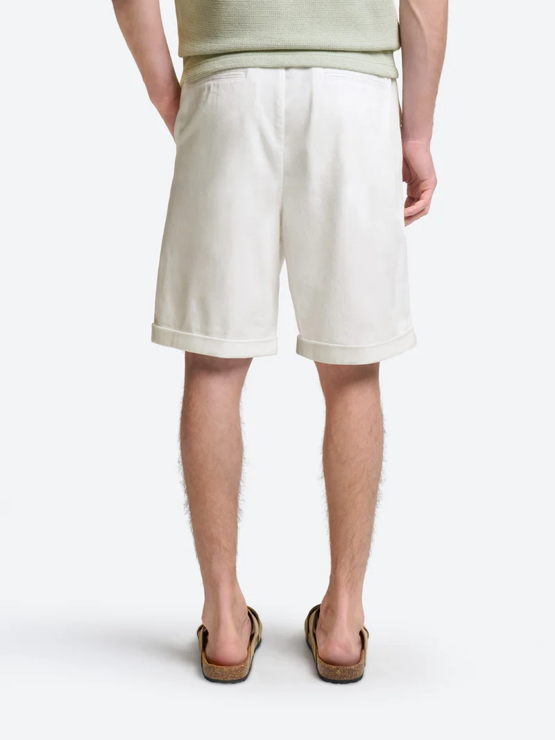 Bermuda loose fit en coton