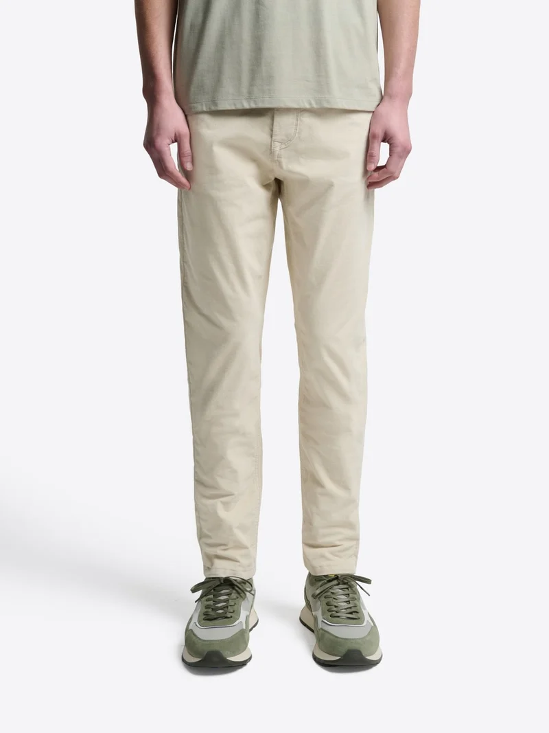 Jean couleur slim en velours