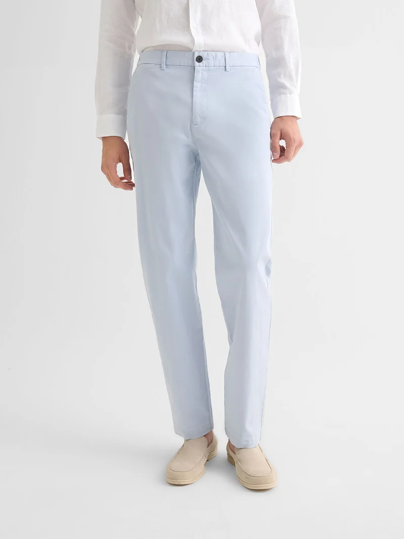 Chino regular stretch taille élastiquée