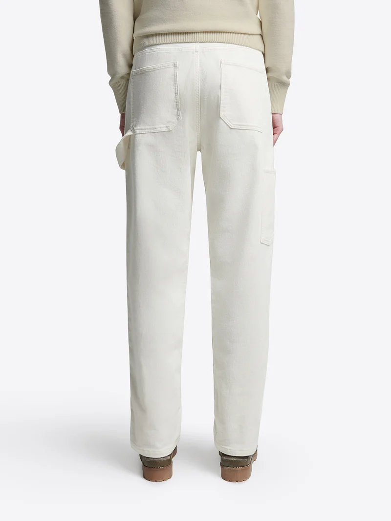 Chino loose fit en velours côtelé