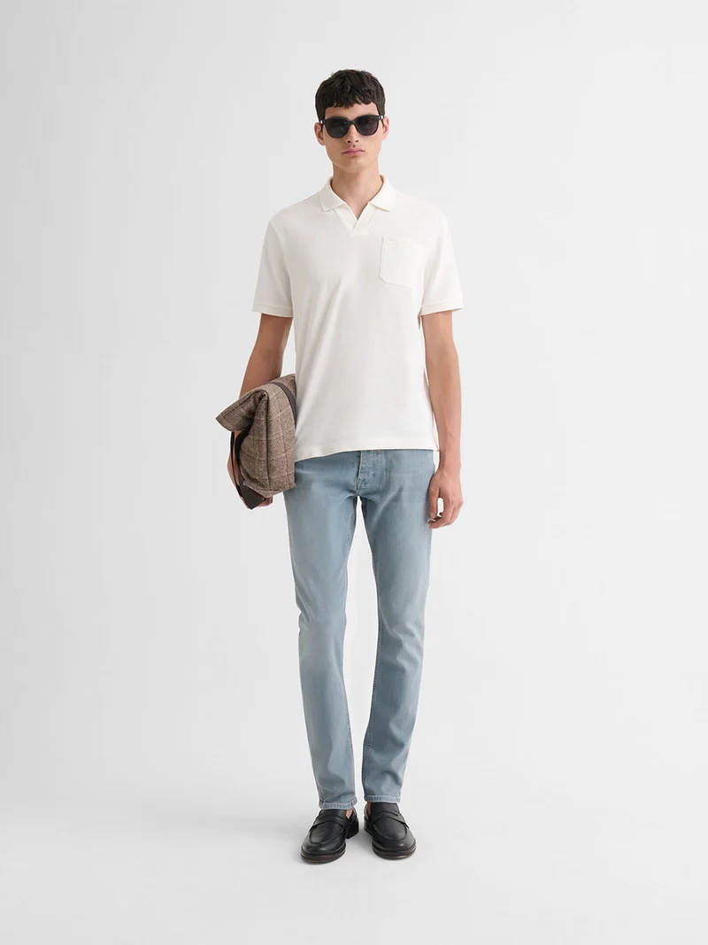 Jean couleur slim stretch