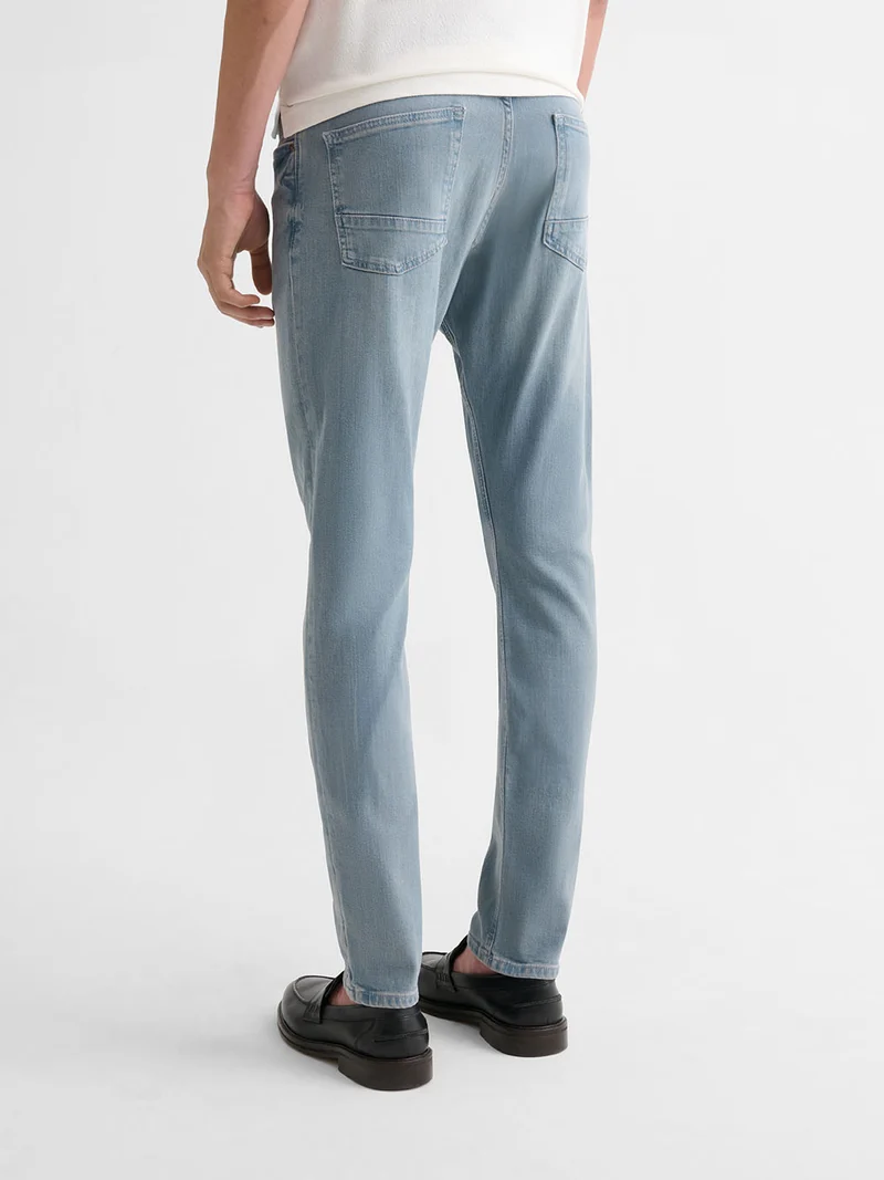 Jean couleur slim stretch