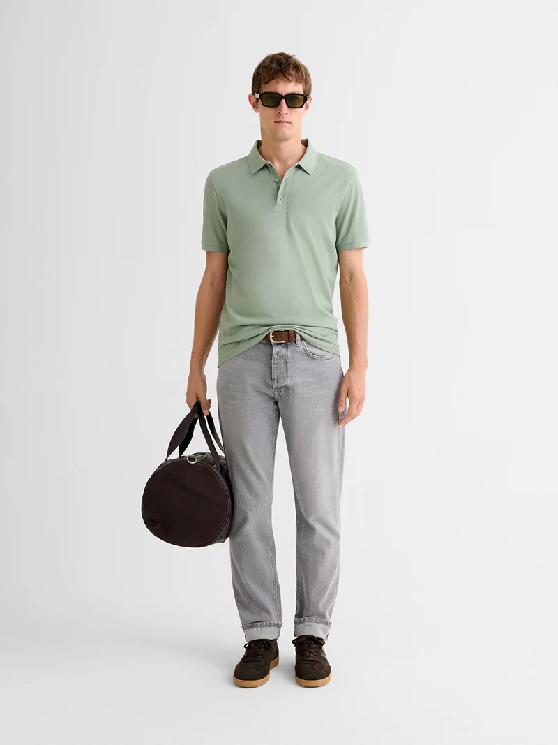 Jean denim regular en coton