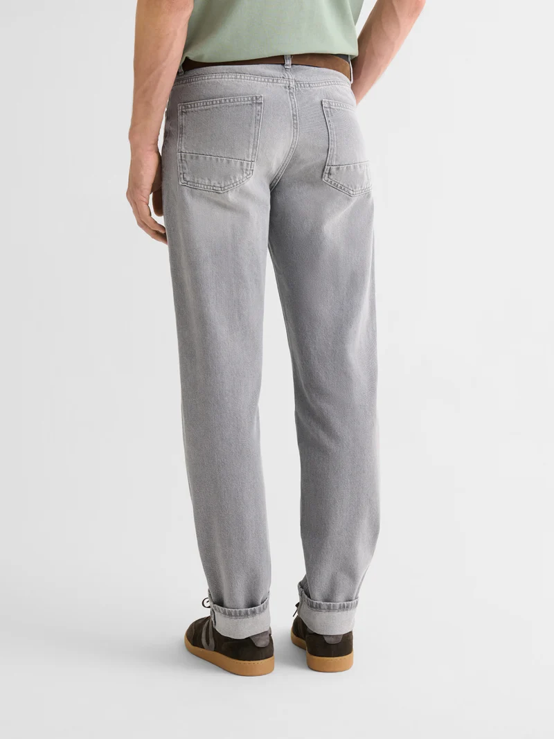 Jean denim regular en coton