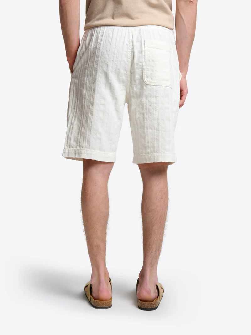 Bermuda regular taille élastique