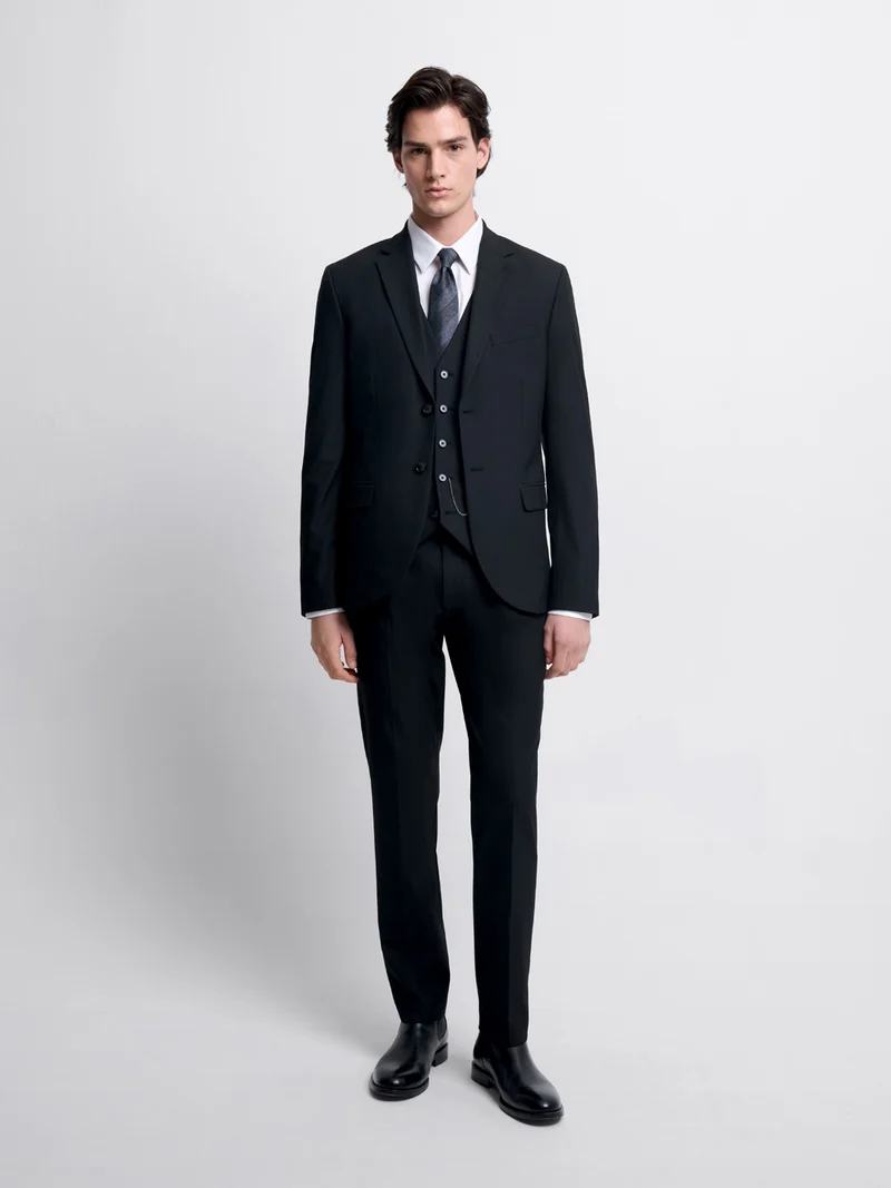 Pantalon de costume slim bistretch