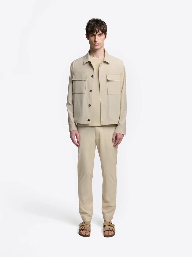 Veste casual regular col chemise