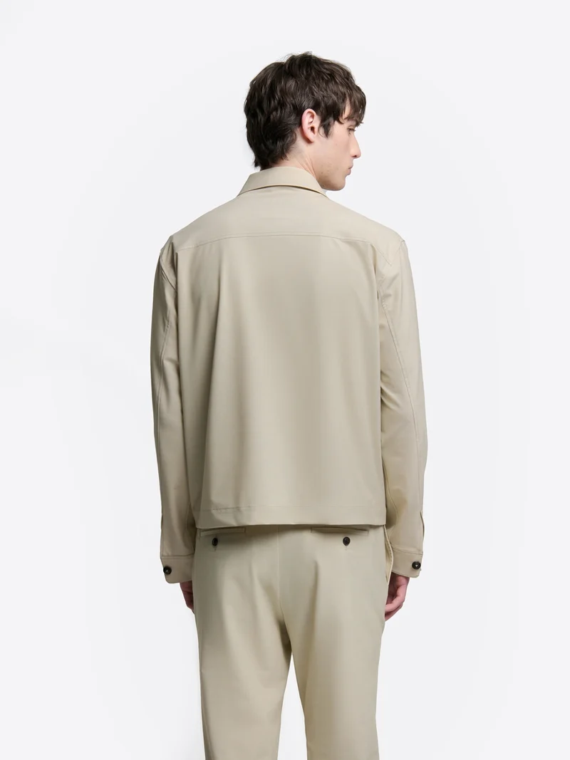 Veste casual regular col chemise