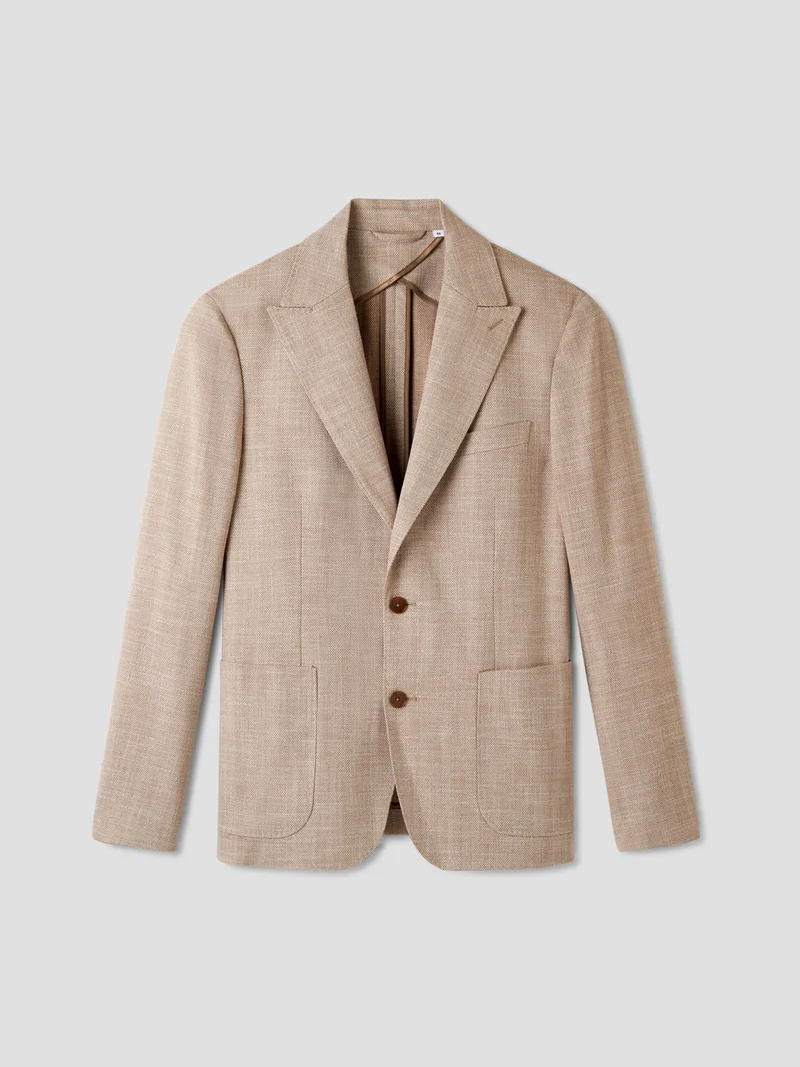 Veste de costume slim à motif
