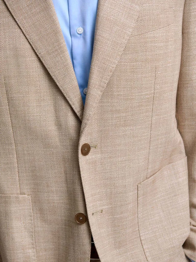 Veste de costume slim à motif