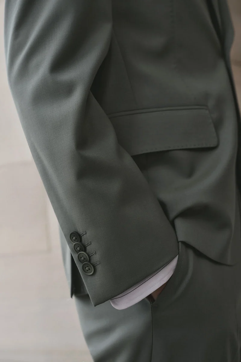 Veste de costume slim en laine