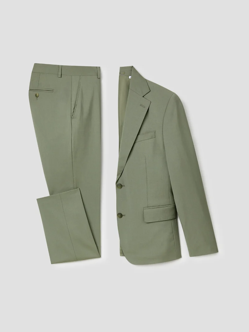 Veste de costume slim en laine
