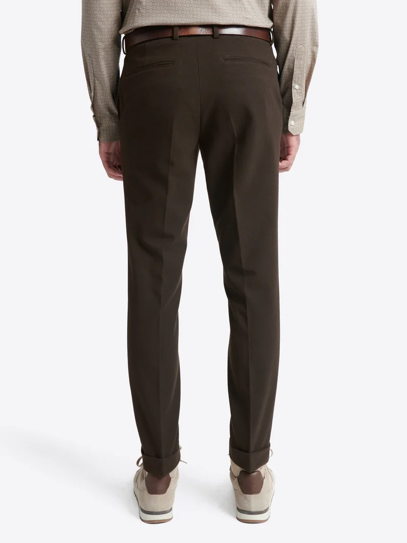 Pantalon de costume en matière recyclée