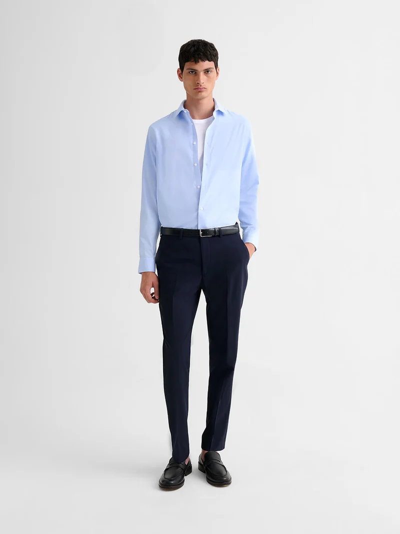 Chemise slim sans repassage