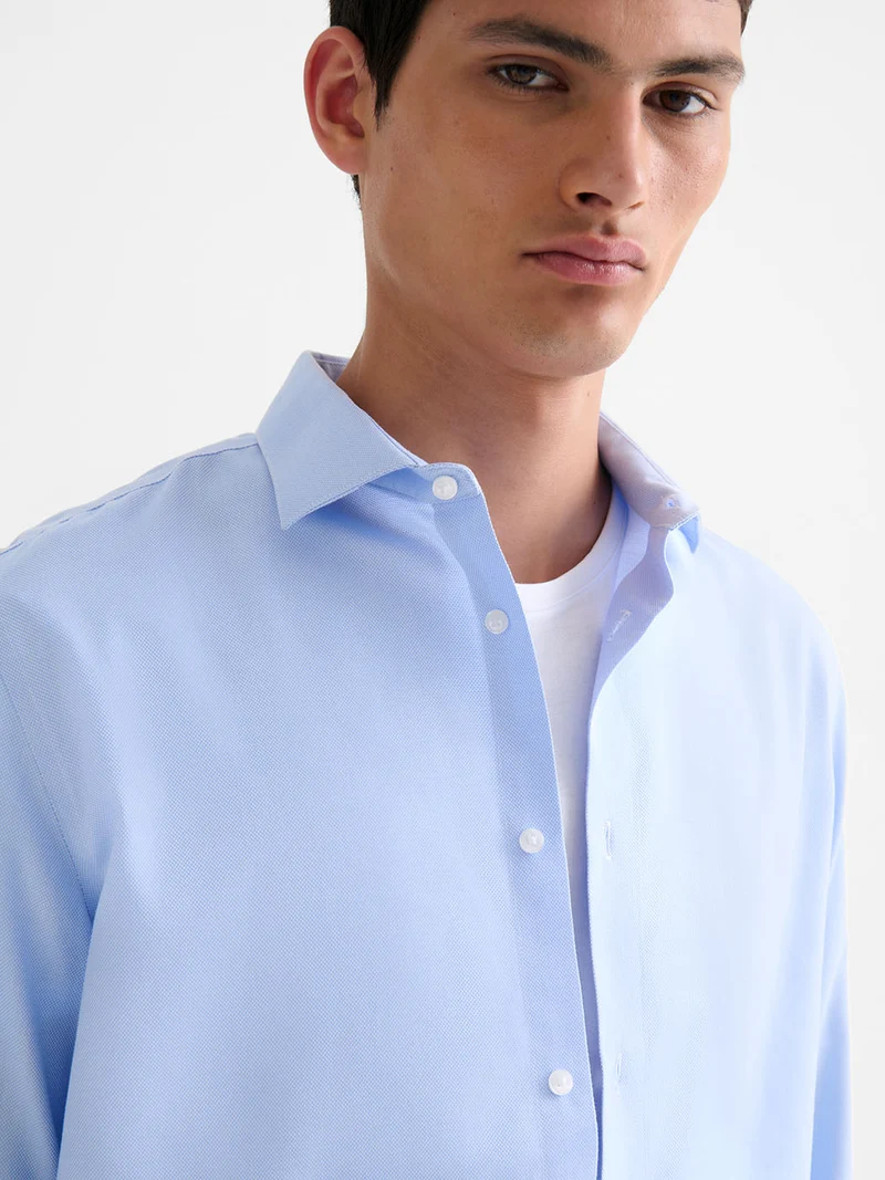 Chemise slim sans repassage