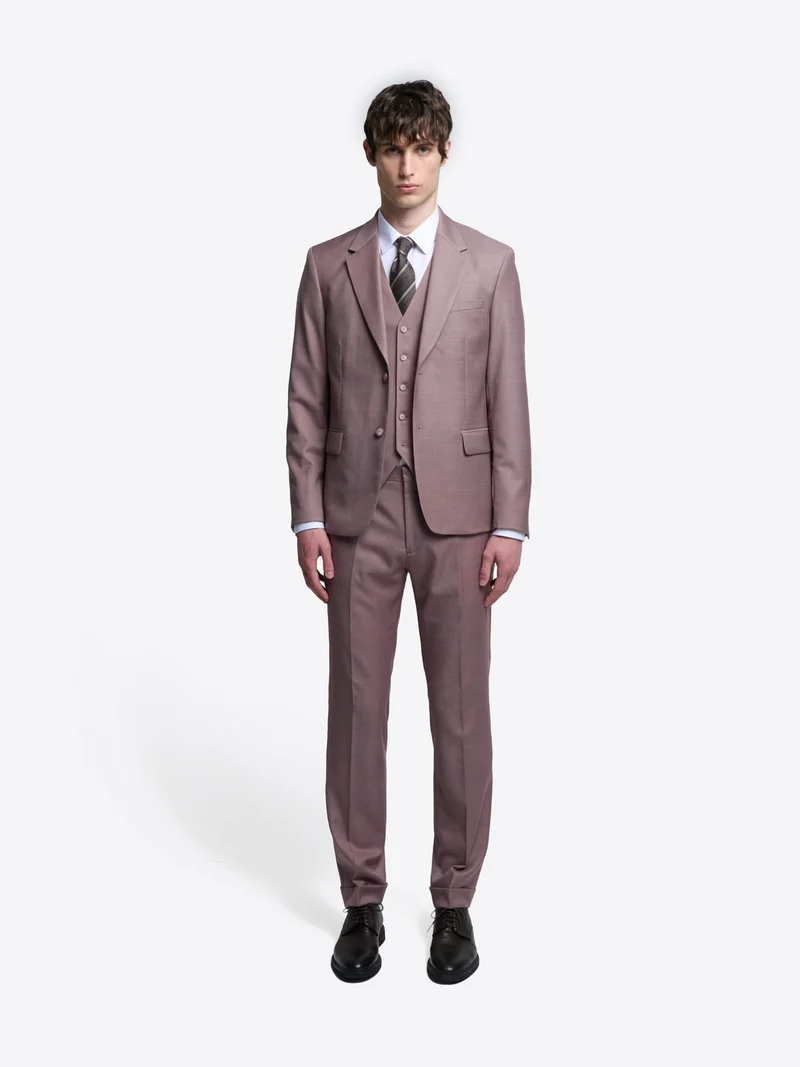 Veste de costume slim bistretch chiné