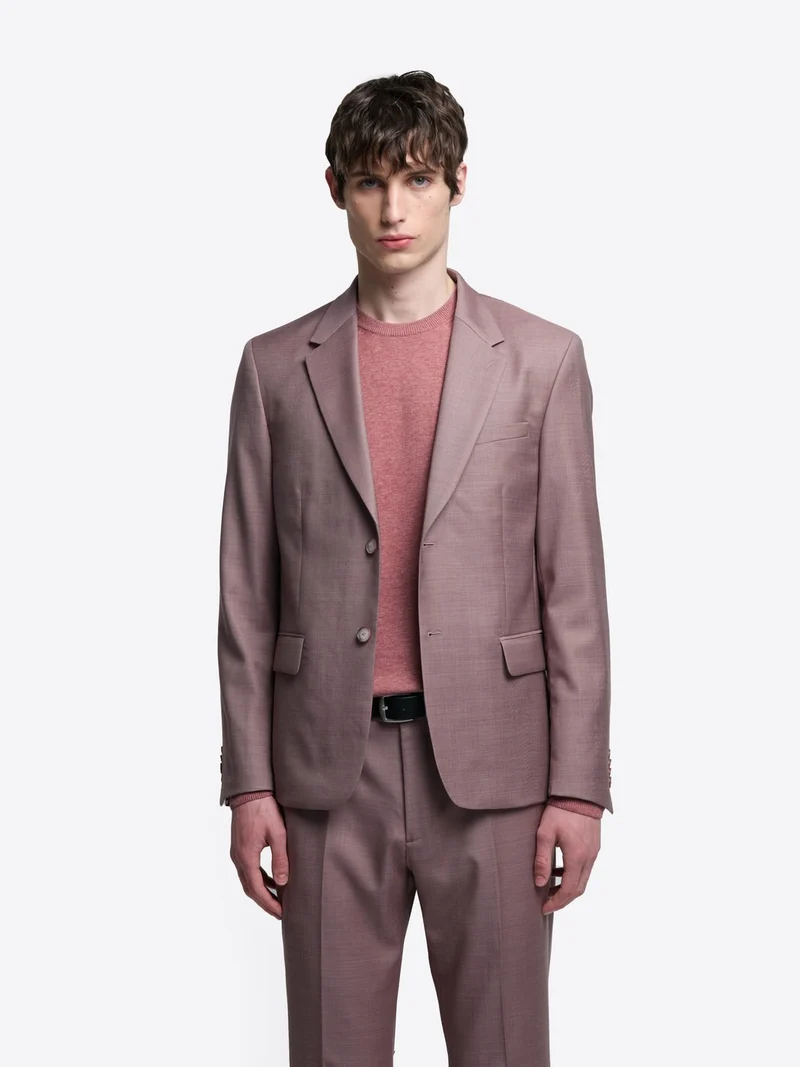 Veste de costume slim bistretch chiné