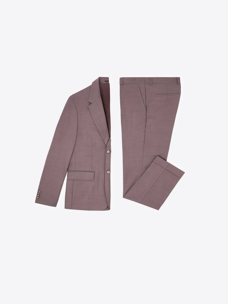Veste de costume slim bistretch chiné