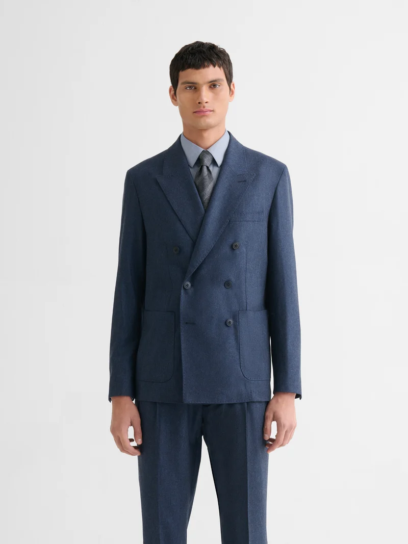 Veste de costume slim en laine