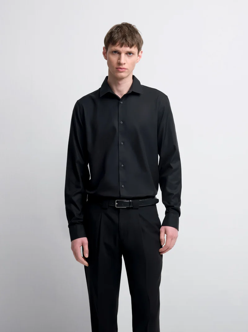 Chemise slim sans repassage