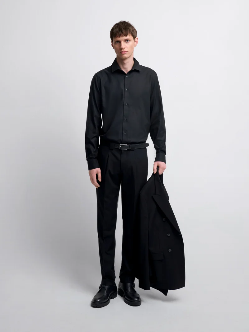 Chemise slim sans repassage