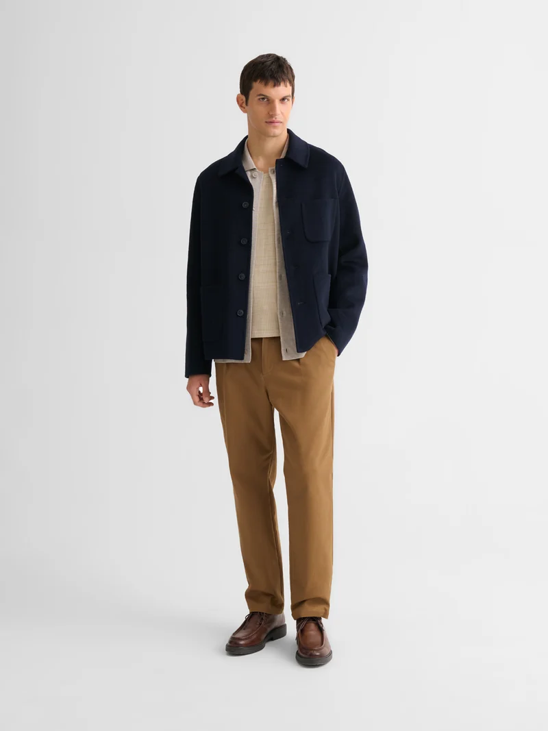 Veste à parementure