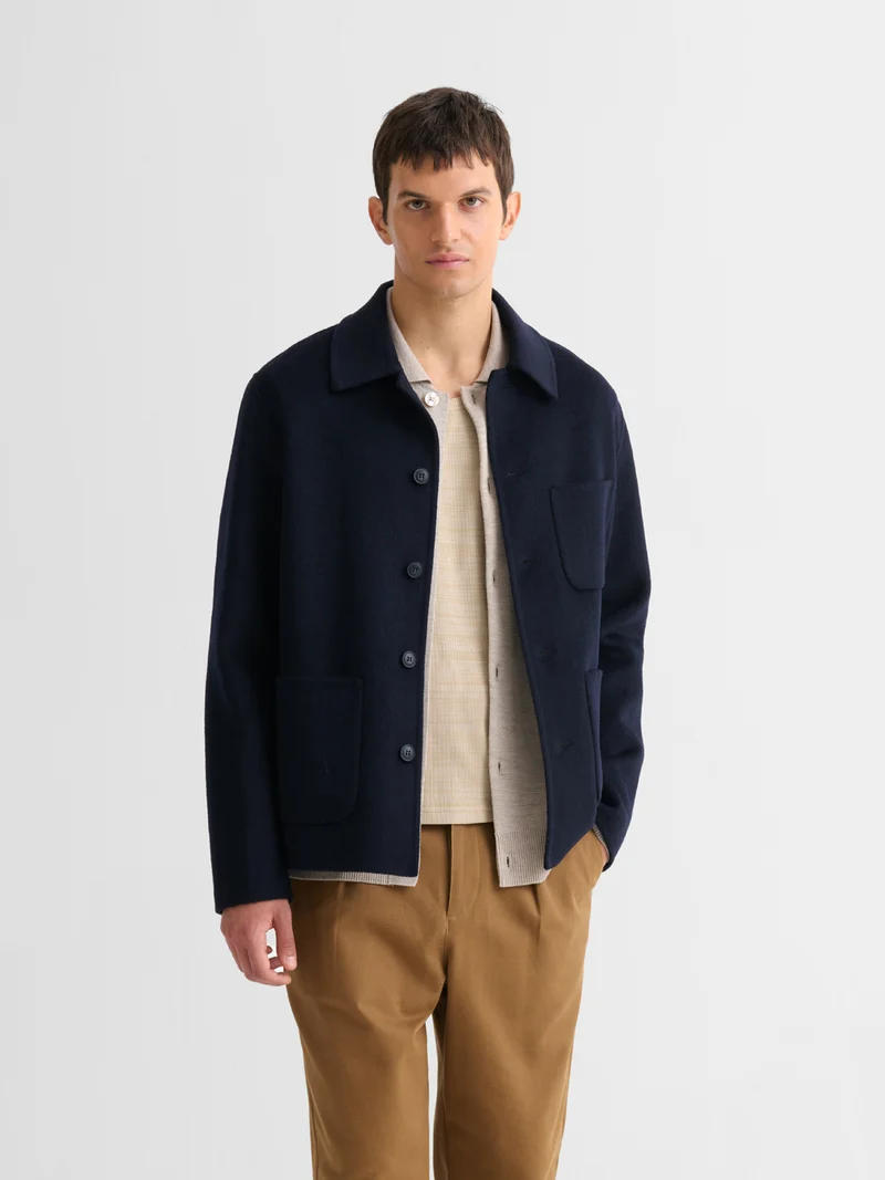 Veste à parementure