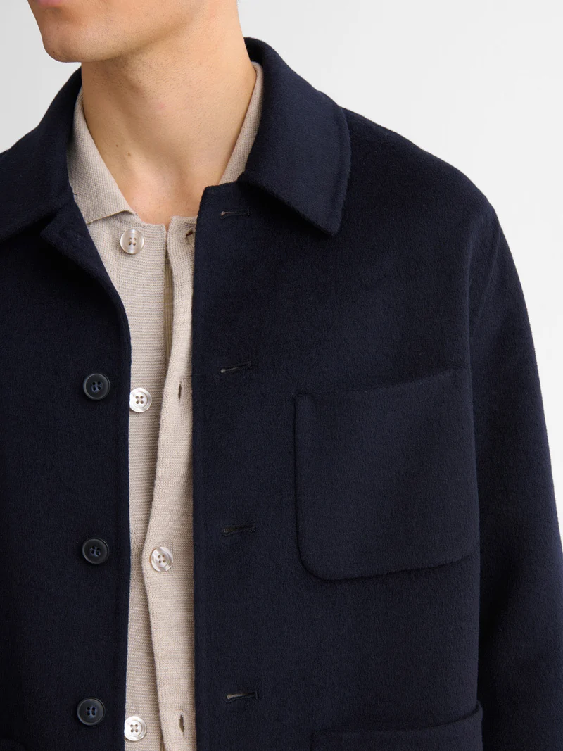 Veste à parementure