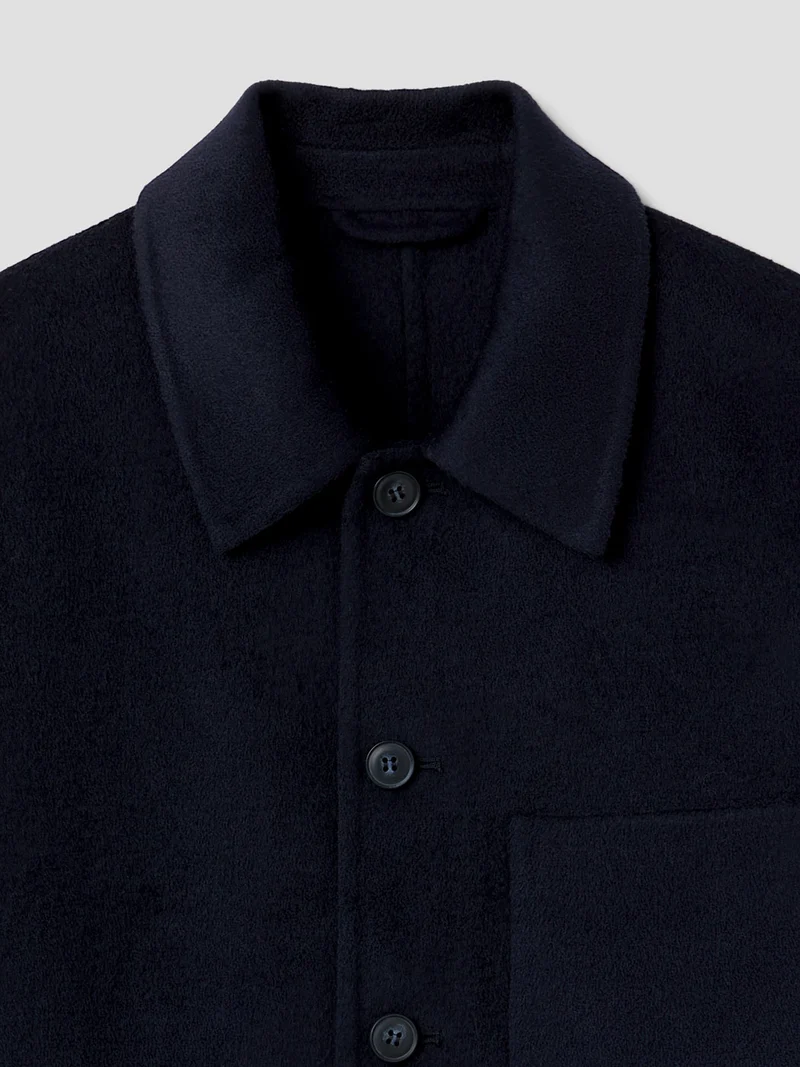 Veste à parementure