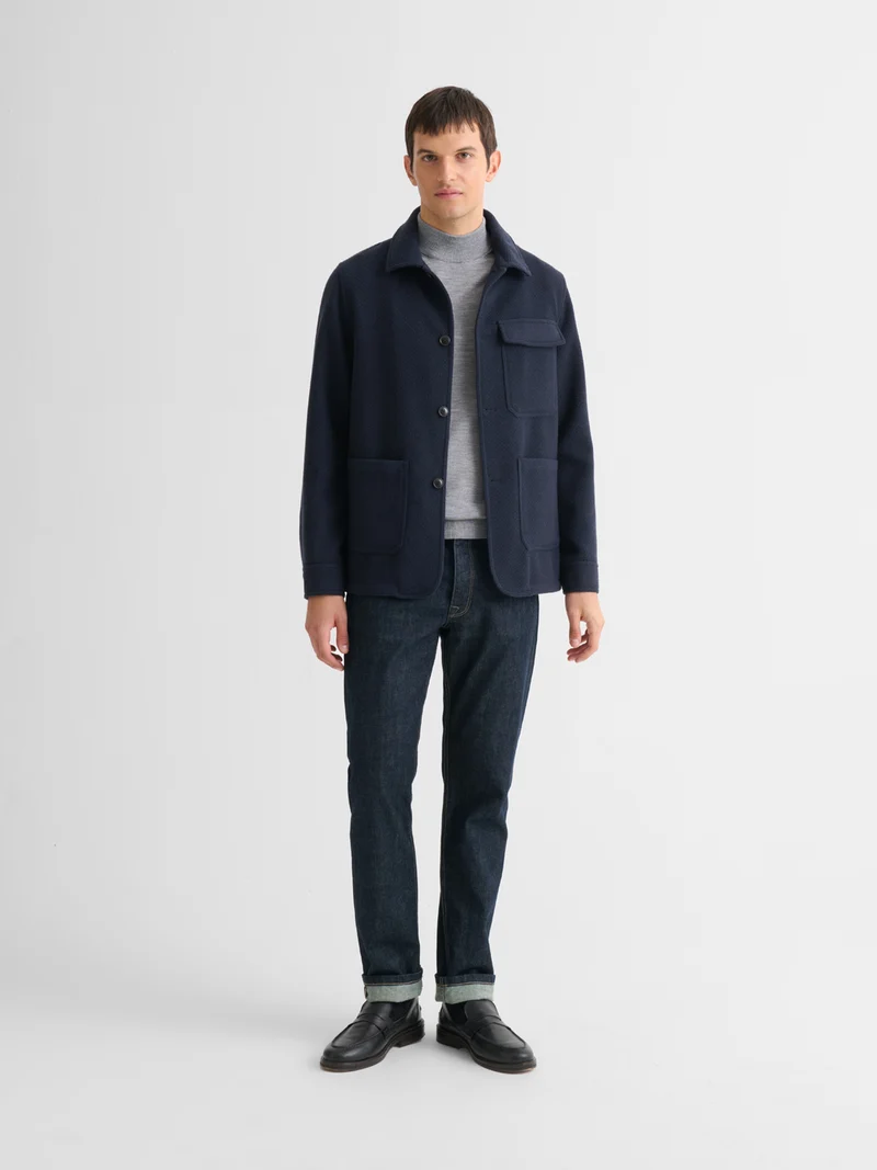 Veste ville col chemise