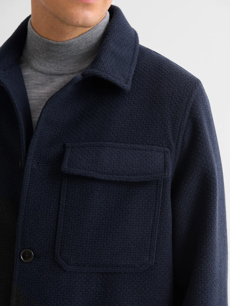 Veste ville col chemise