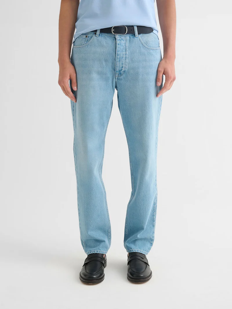 Jean denim regular en coton