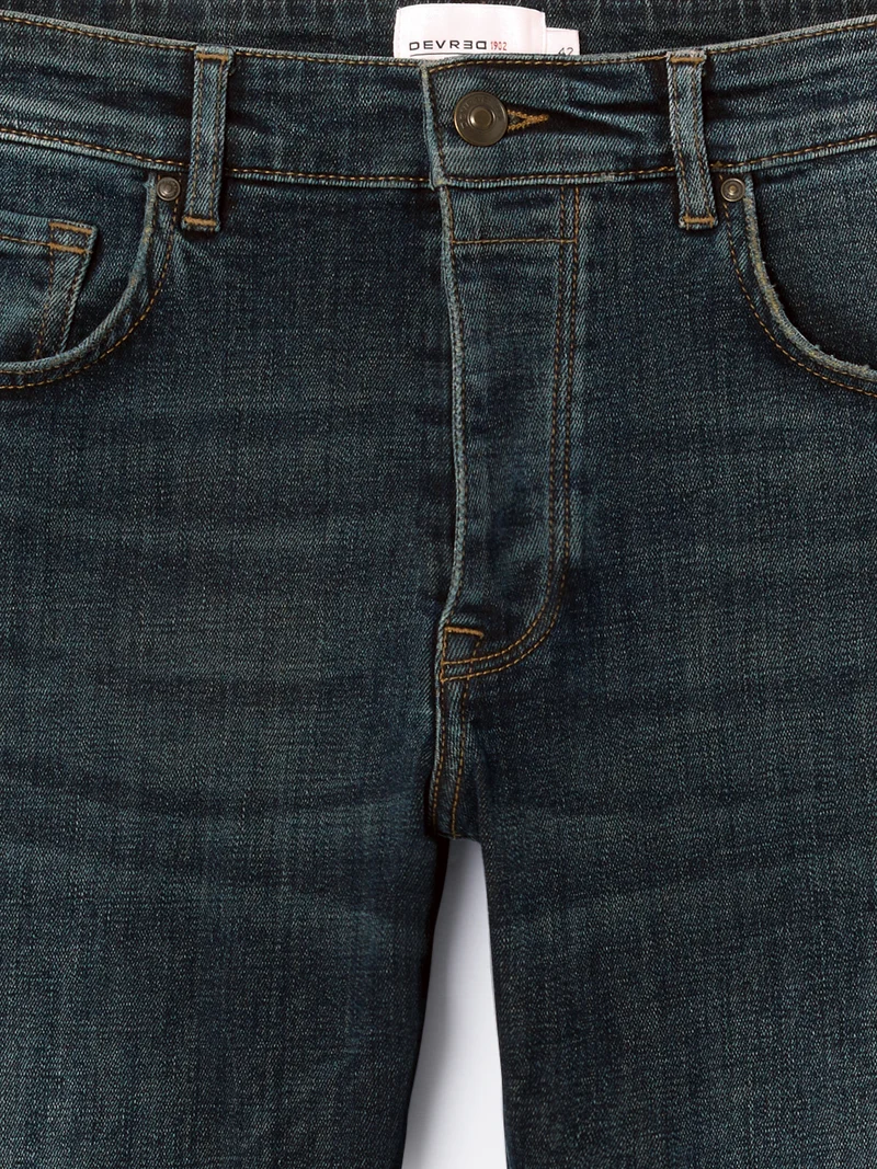 Jean denim extraslim stretch teinté